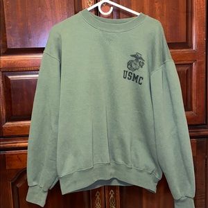 Authentic USMC Sweater with matching shorts